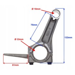 Gokart compactor Lifan Honda GX270 connecting rod