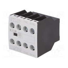 1 pcs x EATON ELECTRIC - DILA-XHI22 - Auxiliary contacts, Leads: screw terminals, front