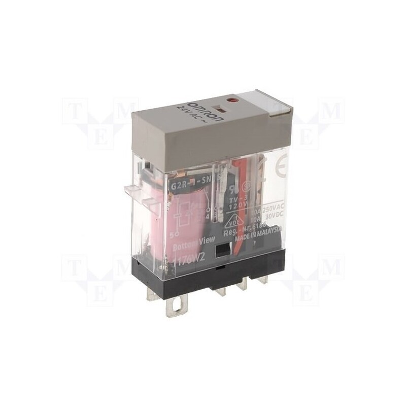 1 pcs x OMRON - G2R-1-S 230VAC (S) - Relay: electromagnetic, SPDT, Ucoil: 230VAC, Icontacts max: 10A