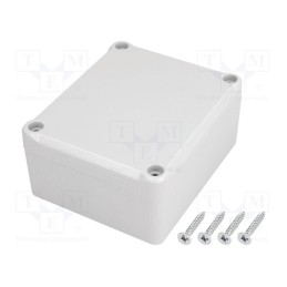1 pcs x KRADEX - Z54J PS - Enclosure: multipurpose, X: 74mm, Y: 89mm, Z: 41mm, polystyrene, grey