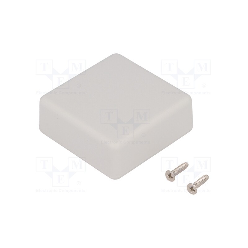 1 pcs x HAMMOND - 1551RGY - Enclosure: multipurpose, X: 50mm, Y: 50mm, Z: 20mm, 1551, ABS, grey