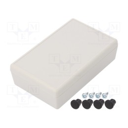 1 pcs x GAINTA - G1200G - Enclosure: multipurpose, X: 57mm, Y: 92mm, Z: 25mm, ABS, light grey