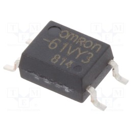 1 pcs x OMRON OCB - G3VM-61VY3 - Relay: solid state, SPST-NO, Icntrl: 3mA, 700mA, max.60VAC, SMT