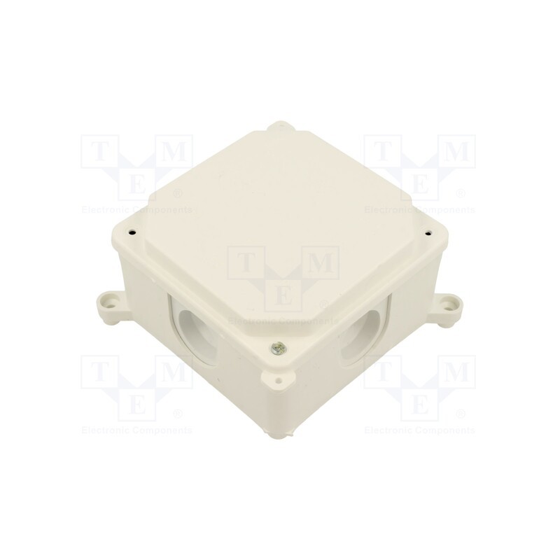 1 pcs x JONEX - PK-2/P WHITE - Enclosure: junction box, X: 103mm, Y: 103mm, Z: 60mm, wall mount