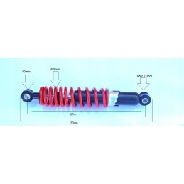 Front shock absorber 27cm go-kart buggy 125 cc 150cc