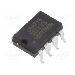 1 pcs x IXYS - LBA716S - Relay: solid state, SPST-NO + SPST-NC, Icntrl max: 50mA, 1000mA