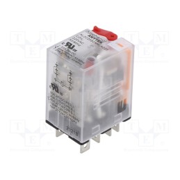 1 pcs x AMPHENOL ANYTEK - AL2C20SCM4LA22000G - Relay: electromagnetic industrial, DPDT, 220VAC, 20A/277VAC, 15kΩ