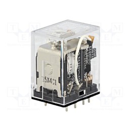 1 pcs x OMRON - MY2-02-US-SV 24AC - Relay: electromagnetic, DPDT, Ucoil: 24VAC, Icontacts max: 5A
