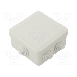 1 pcs x SCAME - 680.003 - Enclosure: junction box, X: 89mm, Y: 89mm, Z: 46mm, wall mount, IP55