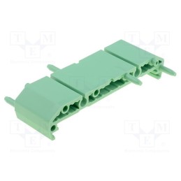 1 pcs x PHOENIX CONTACT - 2970028 - DIN rail mounting bracket, polyamide, 77x22.5mm, Body: green