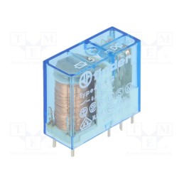 1 pcs x FINDER - 40.52.9.005.0000 - Relay: electromagnetic, DPDT, Ucoil: 5VDC, Icontacts max: 15A, 90Ω