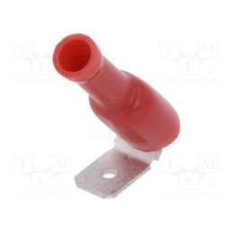 10 pcs x NINIGI - ST-021/R - Terminal: flat, 6.3mm, 0.8mm, female/male, 0.5÷1.5mm2, crimped