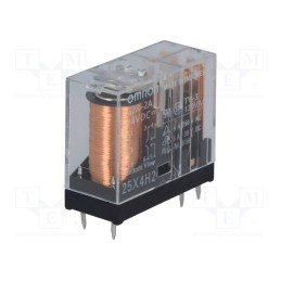 1 pcs x OMRON OCB - G2R-2A 24VDC - Relay: electromagnetic, DPST-NO, Ucoil: 24VDC, Icontacts max: 5A