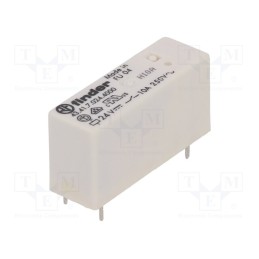 1 pcs x FINDER - 43.41.7.024.4000 - Relay: electromagnetic, SPDT, Ucoil: 24VDC, Icontacts max: 15A