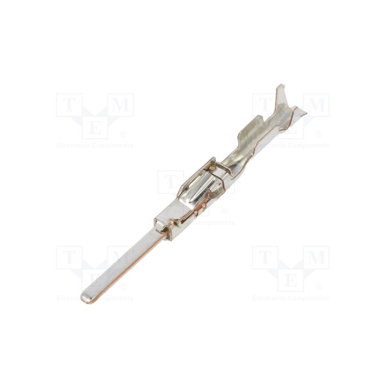 10 pcs x TE Connectivity - 5-1418760-1 - Contact, male, 1.2x0.6mm, tinned, 0.5÷0.75mm2, 19AWG÷18AWG