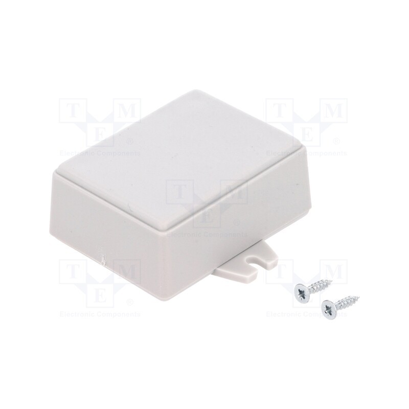 1 pcs x KRADEX - Z68UJ ABS - Enclosure: multipurpose, X: 49mm, Y: 64mm, Z: 27mm, with fixing lugs