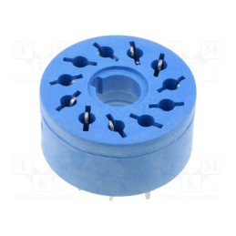 1 pcs x FINDER - 90.15 - Socket, PIN: 11, 10A, 250VAC, PCB, for PCB, Series: 60.13, -40÷70°C
