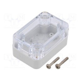 1 pcs x KRADEX - ZP60.40.30JPH TM ABS-PC - Enclosure: multipurpose, X: 40mm, Y: 60mm, Z: 30mm, ZP, ABS, gasket