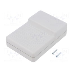 1 pcs x MASZCZYK - KM-320G - Enclosure: desktop, X: 71.6mm, Y: 97.9mm, Z: 30mm, ABS, grey
