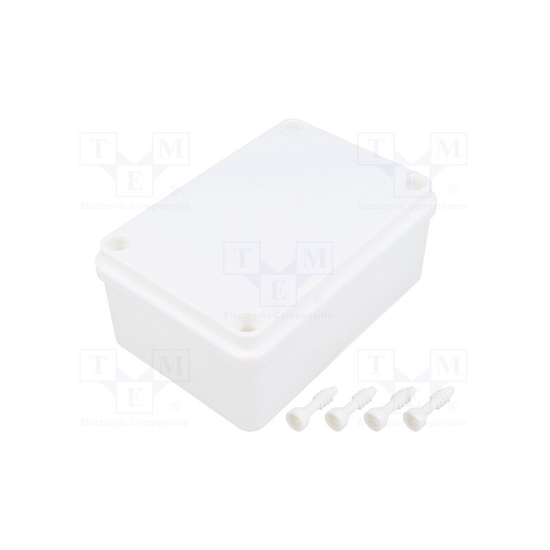 1 pcs x PAWBOL - S-BOX 216B - Enclosure: multipurpose, X: 80mm, Y: 120mm, Z: 50mm, ABS,polystyrene