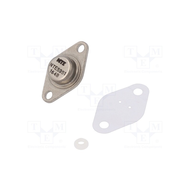 1 pcs x NTE Electronics - NTE5351 - Thyristor, 600V, Ifmax: 5A, 3.2A, Igt: 50mA, TO66, THT, Ifsm: 65A