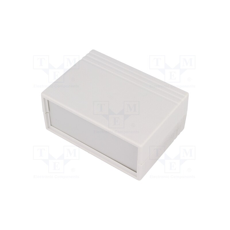 1 pcs x KRADEX - Z6J - Enclosure: with panel, X: 91mm, Y: 66mm, Z: 39mm, polystyrene, grey