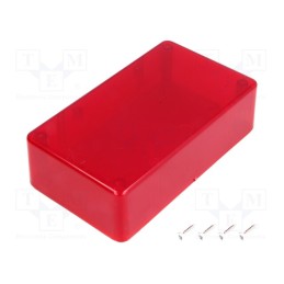 1 pcs x KRADEX - Z77RD - Enclosure: multipurpose, X: 71mm, Y: 124mm, Z: 38mm, ABS