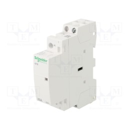 1 pcs x SCHNEIDER ELECTRIC - A9C40125 - Contactor: 1-pole installation, 25A, 230÷240VAC, NO, IP20, -5÷60°C