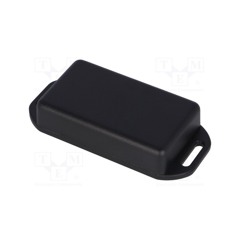 1 pcs x HAMMOND - 1551JFLBK - Enclosure: multipurpose, X: 35mm, Y: 60mm, Z: 15mm, with fixing lugs