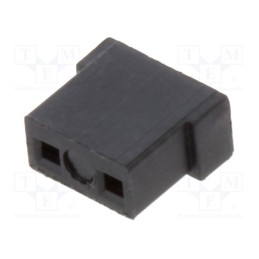 10 pcs x HARWIN - M22-1900005 - Jumper, pin strips, female, 2mm, open, 2A, gold-plated, Layout: 1x2