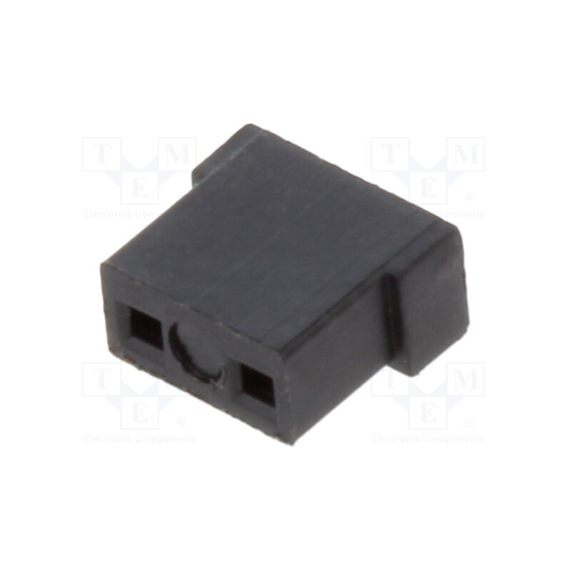 10 pcs x HARWIN - M22-1900005 - Jumper, pin strips, female, 2mm, open, 2A, gold-plated, Layout: 1x2