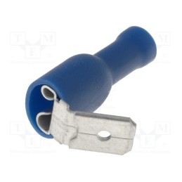 10 pcs x NINIGI - ST-021/B - Terminal: flat, 6.3mm, 0.8mm, female/male, 1.5÷2.5mm2, crimped