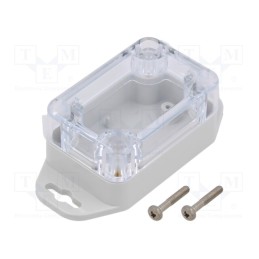1 pcs x KRADEX - ZP60.40.30UJPH TM PC - Enclosure: multipurpose, X: 40mm, Y: 60mm, Z: 30mm, ZP, polycarbonate