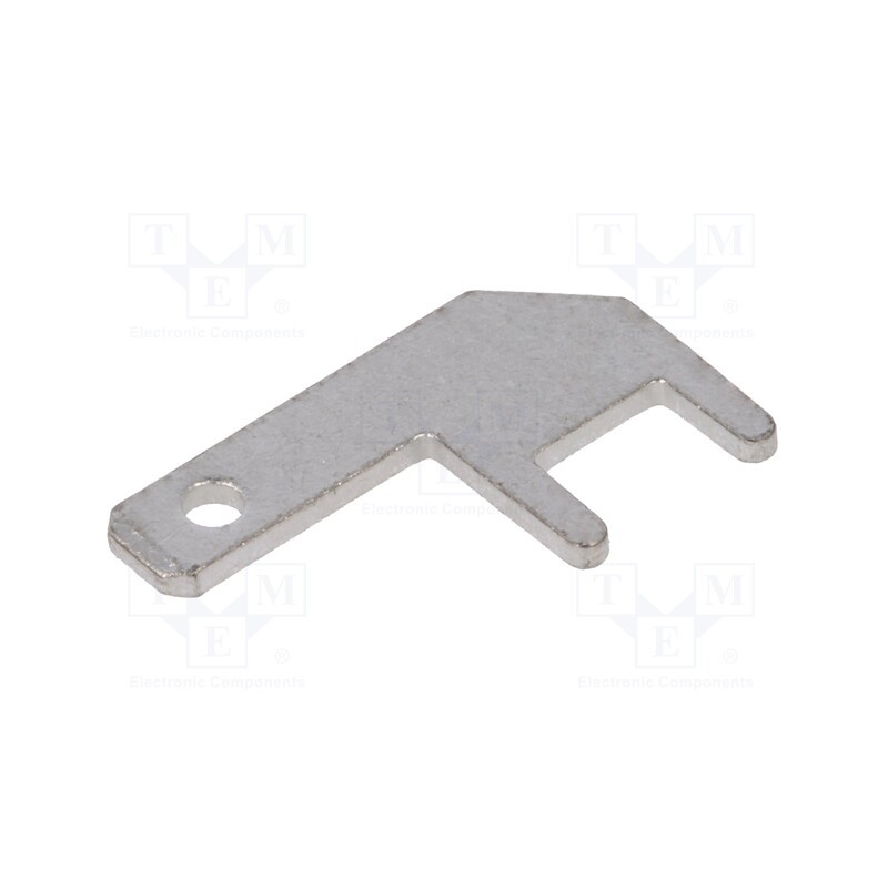 10 pcs x OSTERRATH - 61-1407-21/0031 - Terminal: flat, 2.8mm, 0.8mm, male, THT, tinned, Overall len: 13.5mm