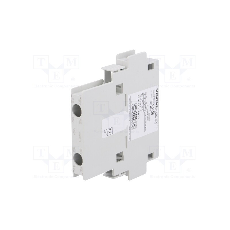 1 pcs x SIEMENS - 3RH1921-1EA20 - Auxiliary contacts, Series: 3RH10,3RT10, Leads: screw terminals