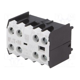 1 pcs x EATON ELECTRIC - 22DILEM - Auxiliary contacts, Series: DILEM, Leads: screw terminals, front