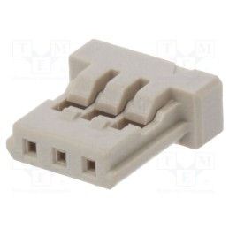 10 pcs x HIROSE - DF14-3S-1.25C - Plug, wire-board, female, DF14, 1.25mm, PIN: 3, w/o contacts