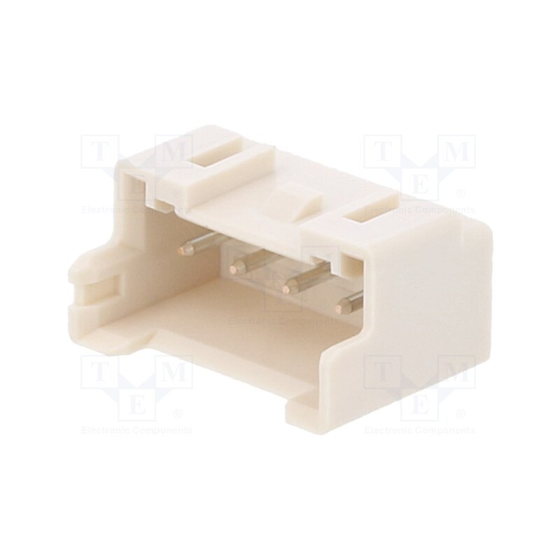 10 pcs x JST - B04B-XASK-1 - Socket, wire-board, male, XA, 2.5mm, PIN: 4, THT, 250V, 3A, -25÷85°C