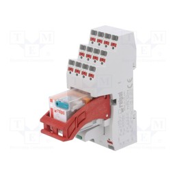 1 pcs x RELPOL - PIR4-024DC-M41G-PS-2014 - Relay: interface, 4PDT, Ucoil: 24VDC, 6A, 6A/250VAC, 6A/24VDC