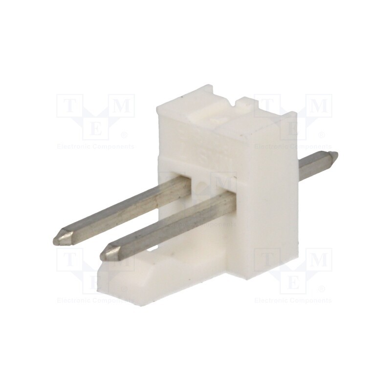 10 pcs x MOLEX - 22232021 - Socket, wire-board, male, KK 254, 2.54mm, PIN: 2, snapped-in, THT