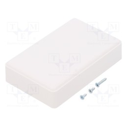 1 pcs x SUPERTRONIC - PP006W-S - Enclosure: multipurpose, X: 58mm, Y: 90mm, Z: 22mm, ABS, white