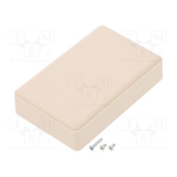 1 pcs x SUPERTRONIC - PP006M-S - Enclosure: multipurpose, X: 58mm, Y: 90mm, Z: 22mm, ABS, ivory