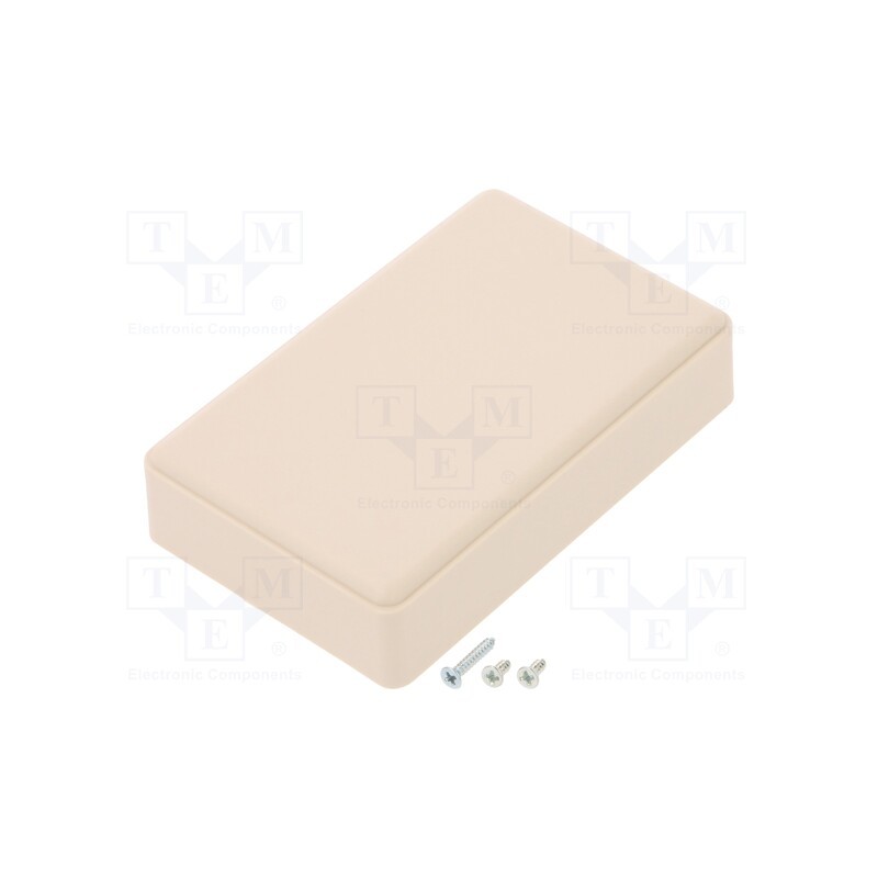 1 pcs x SUPERTRONIC - PP006M-S - Enclosure: multipurpose, X: 58mm, Y: 90mm, Z: 22mm, ABS, ivory