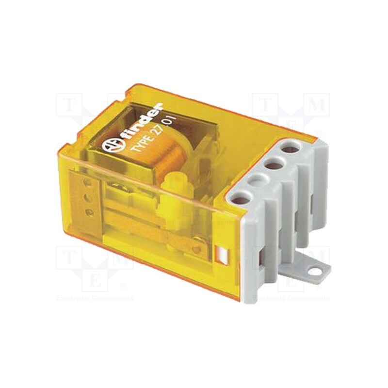 1 pcs x FINDER - 27.01.8.230.0000 - Relay: installation, bistable,impulse, NO, Ucoil: 230VAC, 10A, IP20