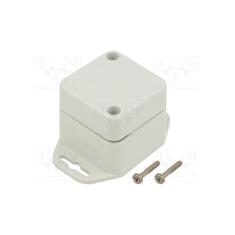 1 pcs x KRADEX - ZP45.45.40UJ TM PC - Enclosure: multipurpose, X: 45mm, Y: 45mm, Z: 40mm, ZP, polycarbonate