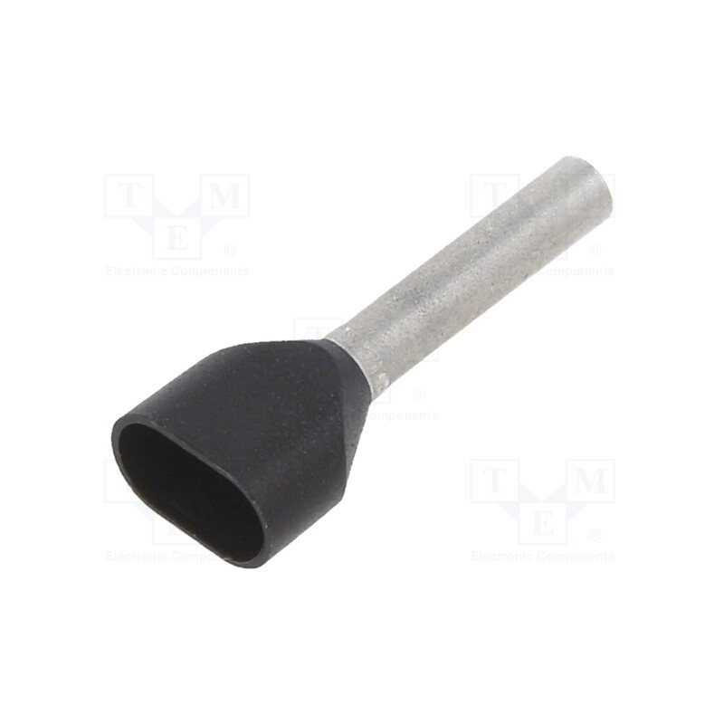 10 pcs x WAGO - 216-1543 - Tip: bootlace ferrule, insulated,double, 1.5mm2, 12mm, tinned