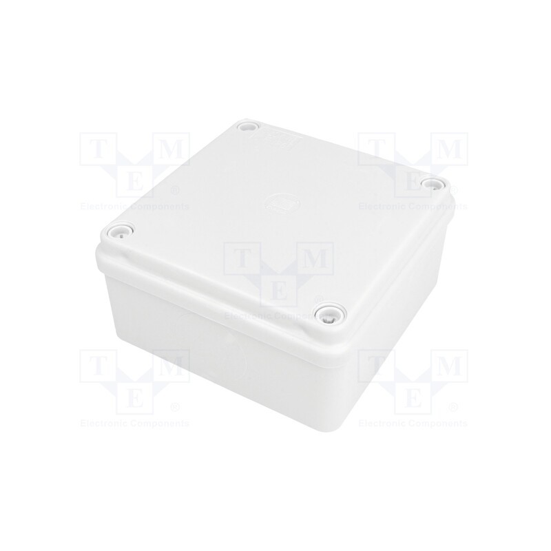 1 pcs x PAWBOL - S-BOX 116 - Enclosure: multipurpose, X: 100mm, Y: 100mm, Z: 50mm, grey, IP65