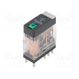 1 pcs x SCHNEIDER ELECTRIC - RXG22FD - Relay: electromagnetic, DPDT, Ucoil: 110VDC, 5A, 5A/250VAC, socket
