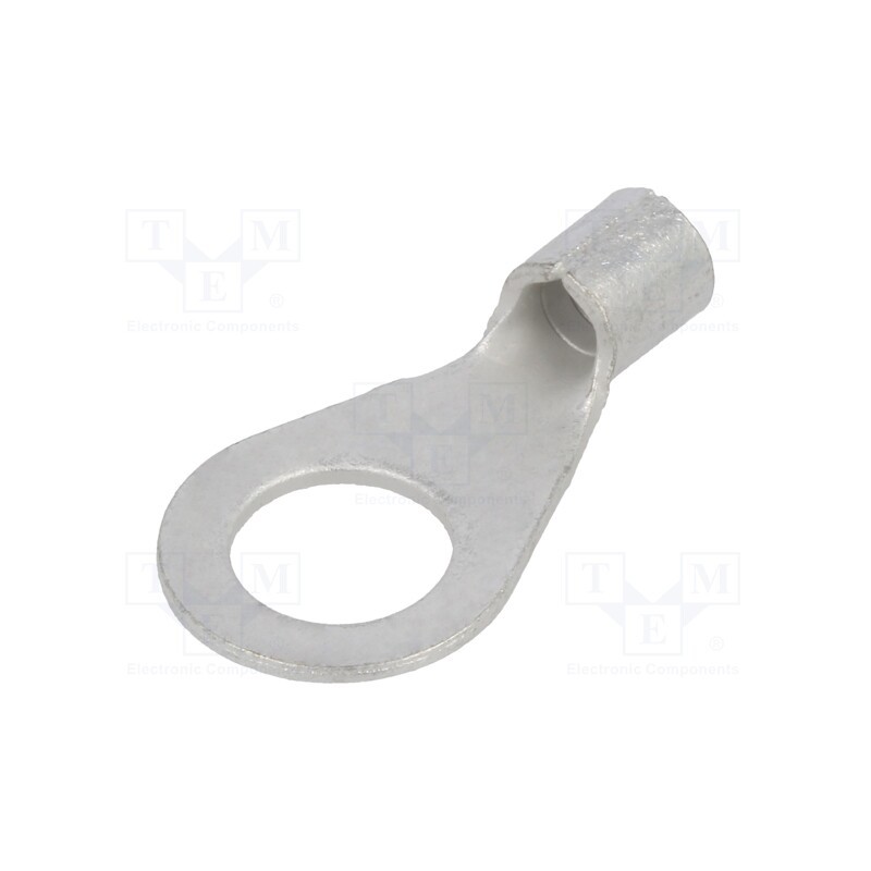 10 pcs x ERKO - KOA_8-6/100 - Tip: ring, M8, 4÷6mm2, crimped, for cable, tinned, copper, 8.5mm