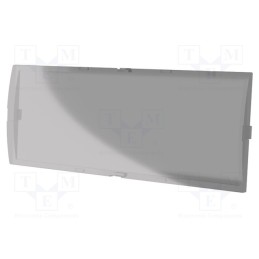 1 pcs x ITALTRONIC - P05060721C - Front panel, prominent, 6M XTS Modulbox XTS, transparent